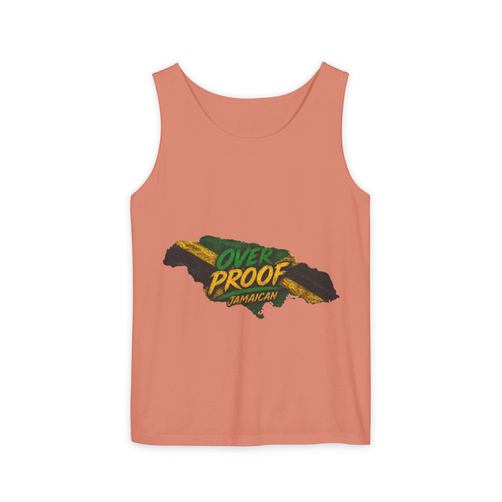 Jamaica Map "Overproof" Men Tank Top — Island Vibe Graphic Tank - Image 9