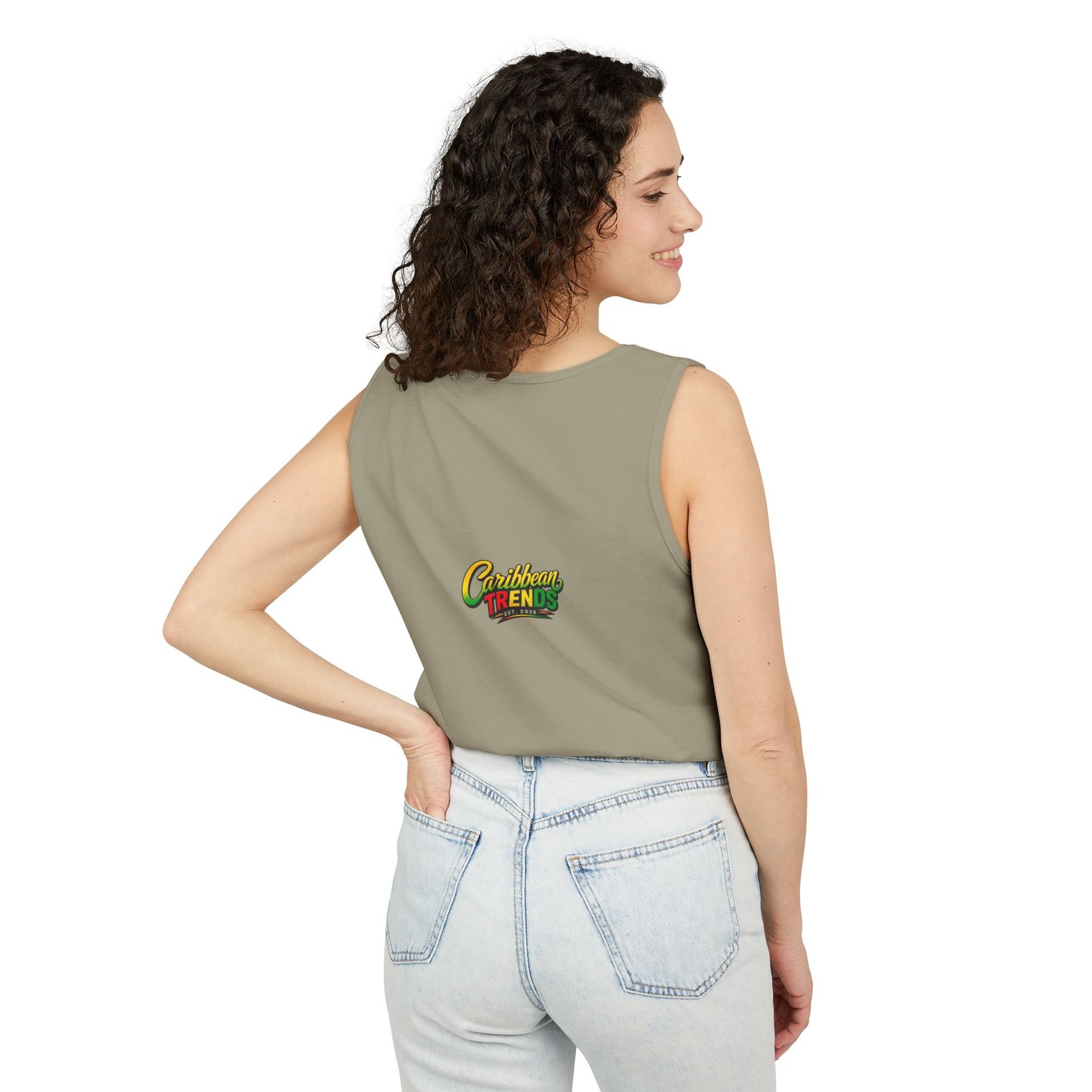 Jamaica Map "Overproof" Men Tank Top — Island Vibe Graphic Tank - Image 24