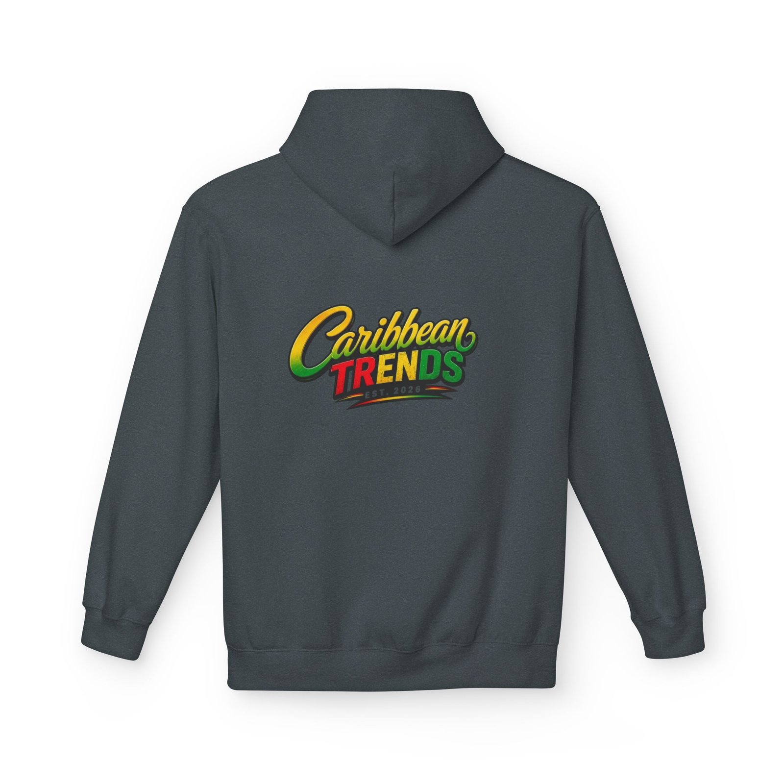 Jamaica Pride Men Hoodie — "Overproof Jamaican" Map Graphic - Image 34