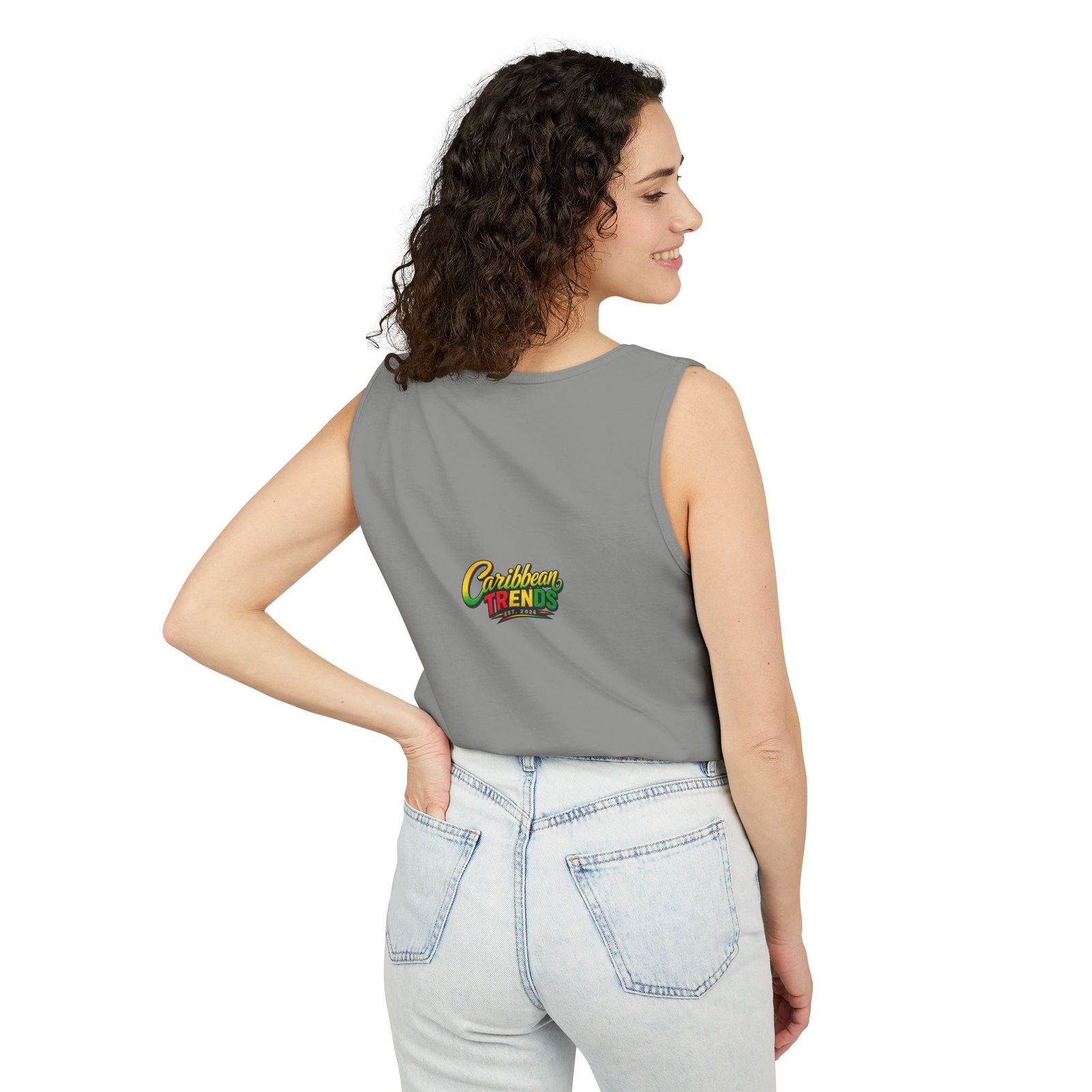 Jamaica Map "Overproof" Men Tank Top — Island Vibe Graphic Tank - Image 36