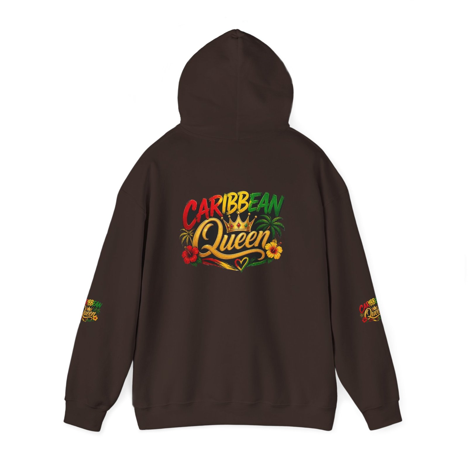 Caribbean Queen Hoodie – Tropical Island Pride Pullover - Image 23