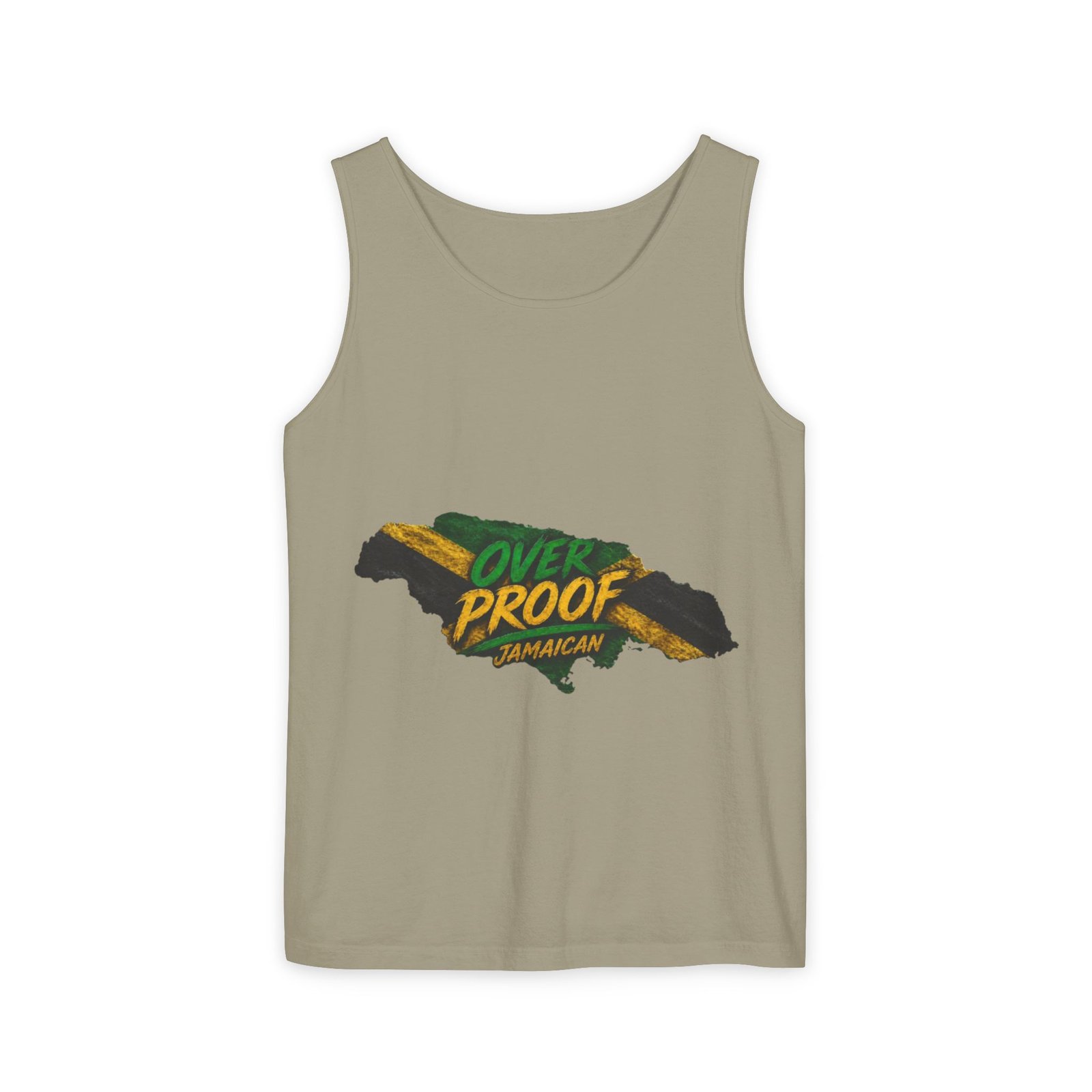 Jamaica Map "Overproof" Men Tank Top — Island Vibe Graphic Tank - Image 21