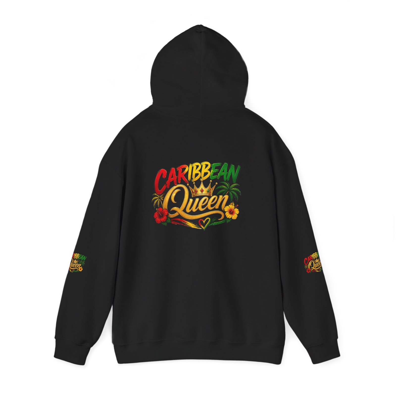 Caribbean Queen Hoodie – Tropical Island Pride Pullover - Image 7
