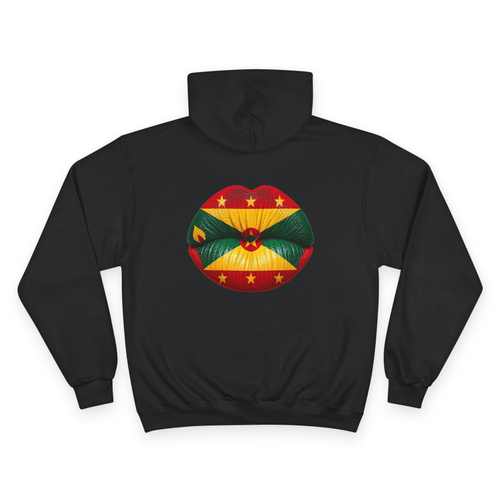 Grenada Flag Lips Hoodie — Bold Caribbean Pride Pullover - Image 14