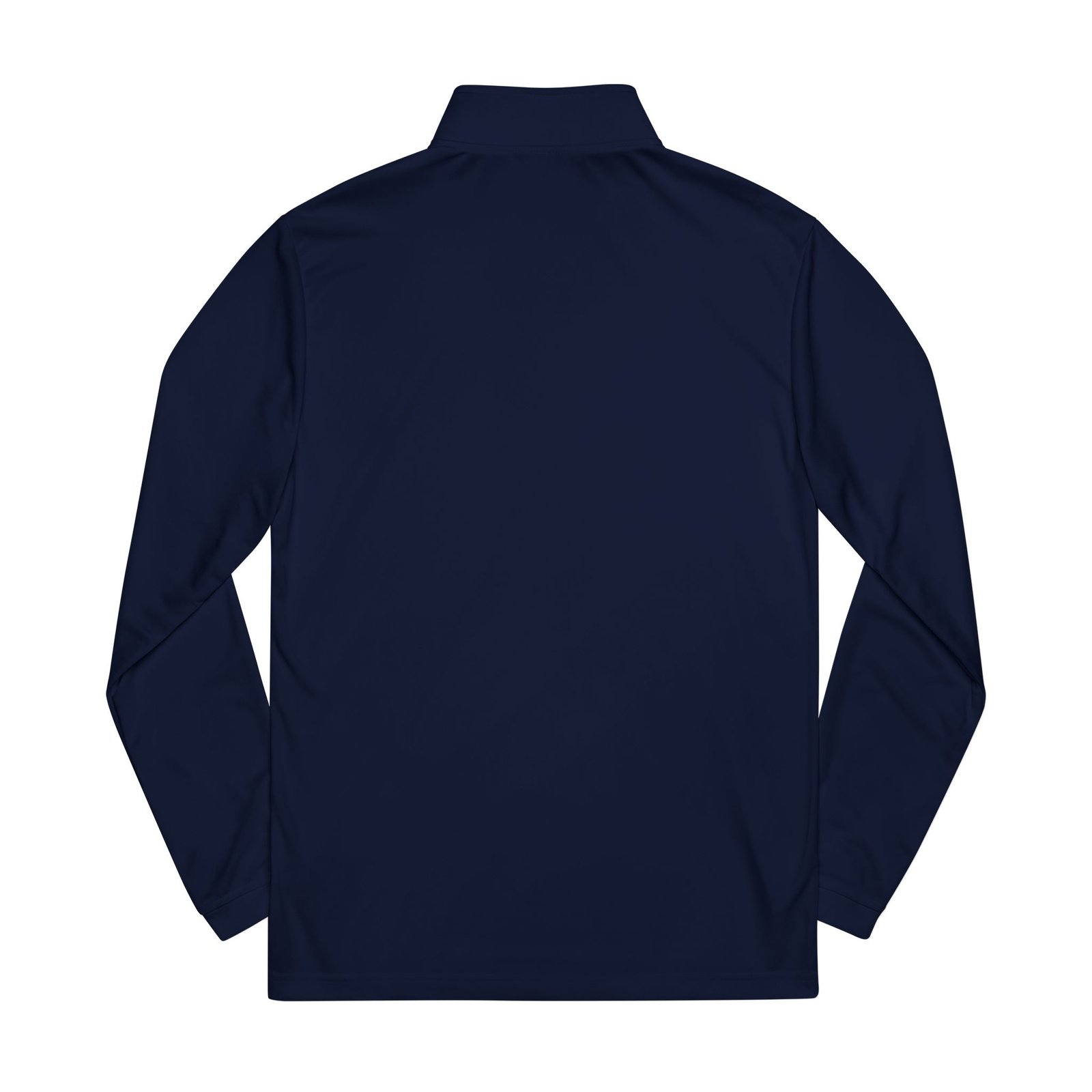 Embroidered Quarter-Zip Pullover โ White Athletic Golf Top - Image 6