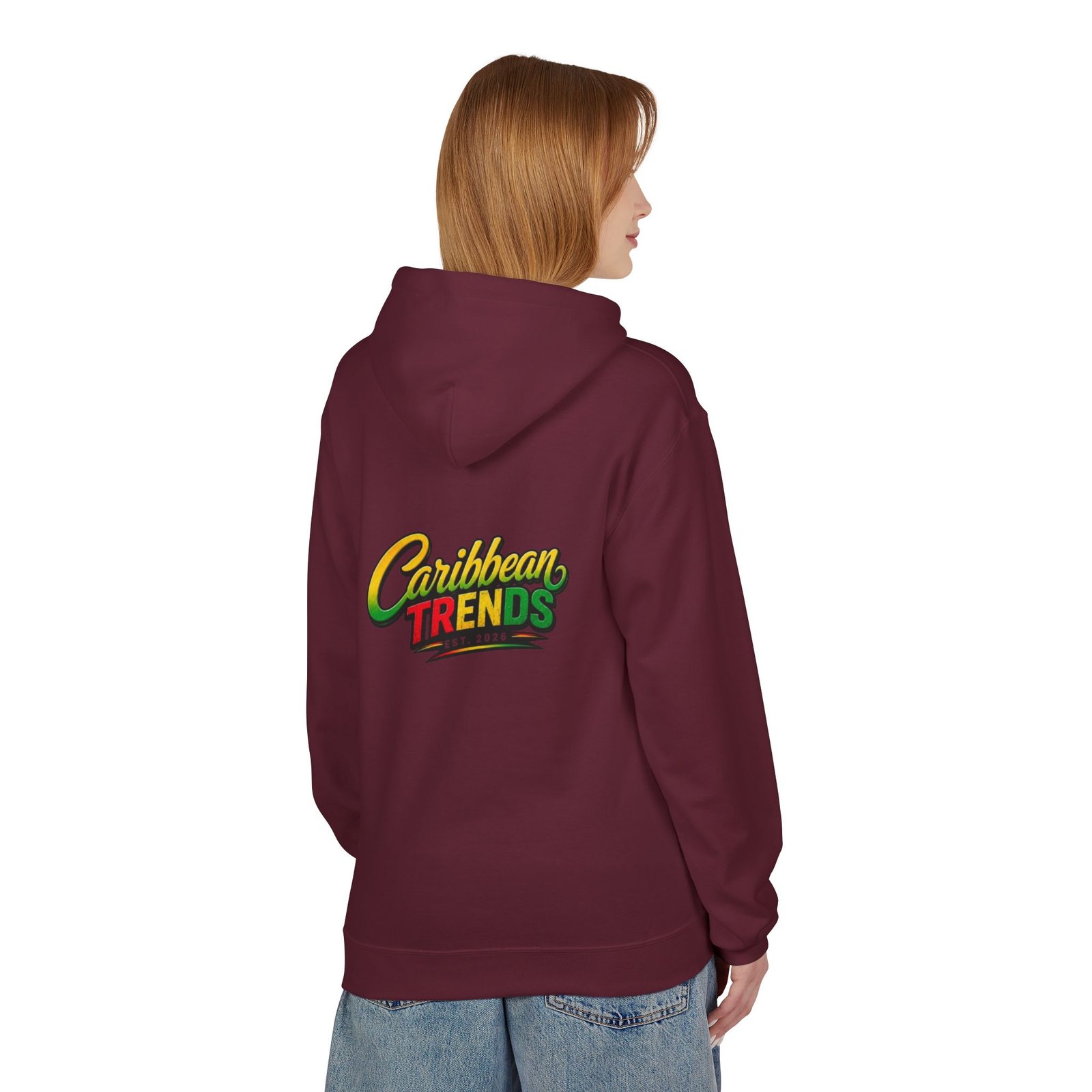 Jamaica Pride Men Hoodie — "Overproof Jamaican" Map Graphic - Image 28