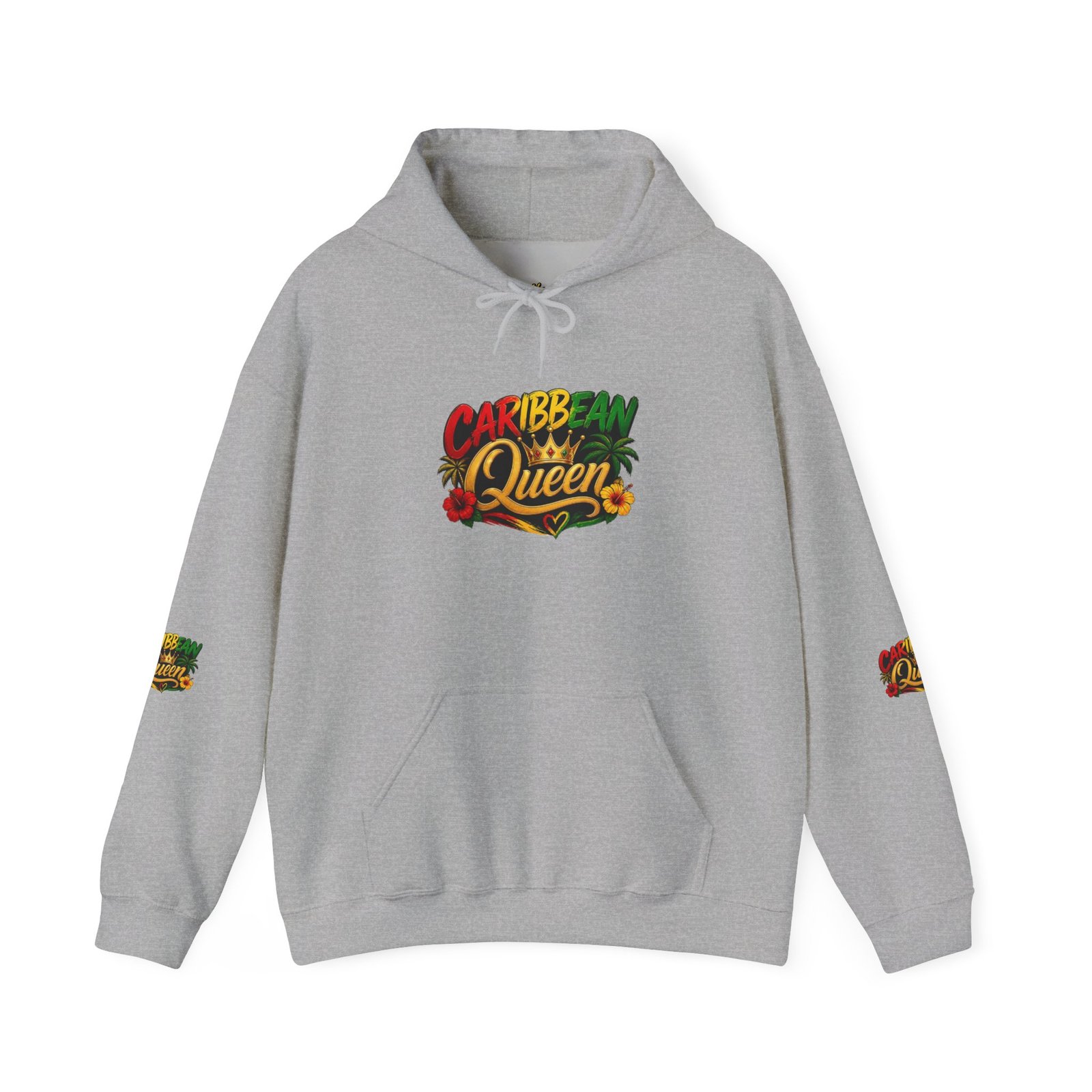 Caribbean Queen Hoodie – Tropical Island Pride Pullover - Image 13