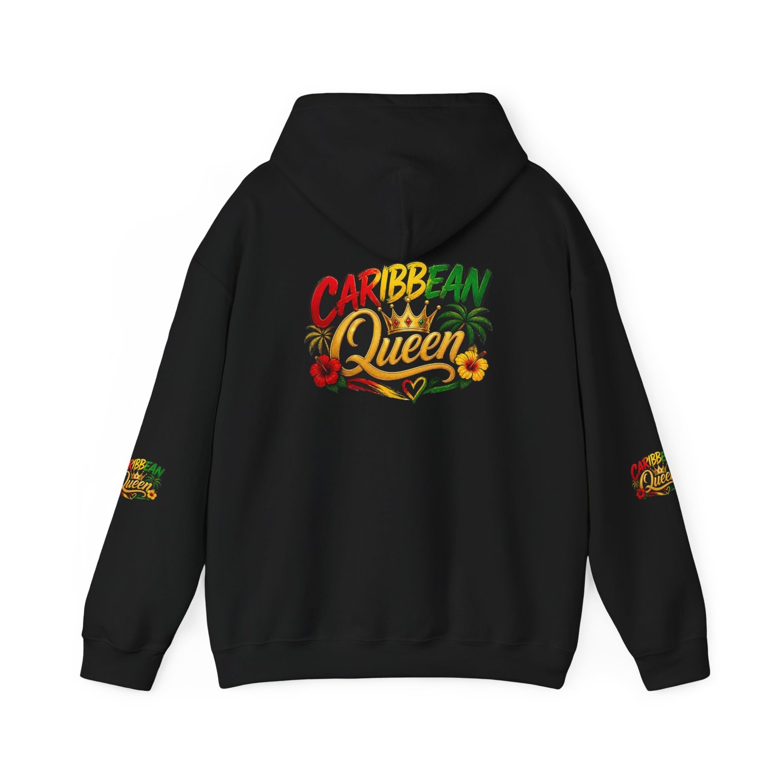 Caribbean Queen Hoodie – Tropical Island Pride Pullover - Image 6