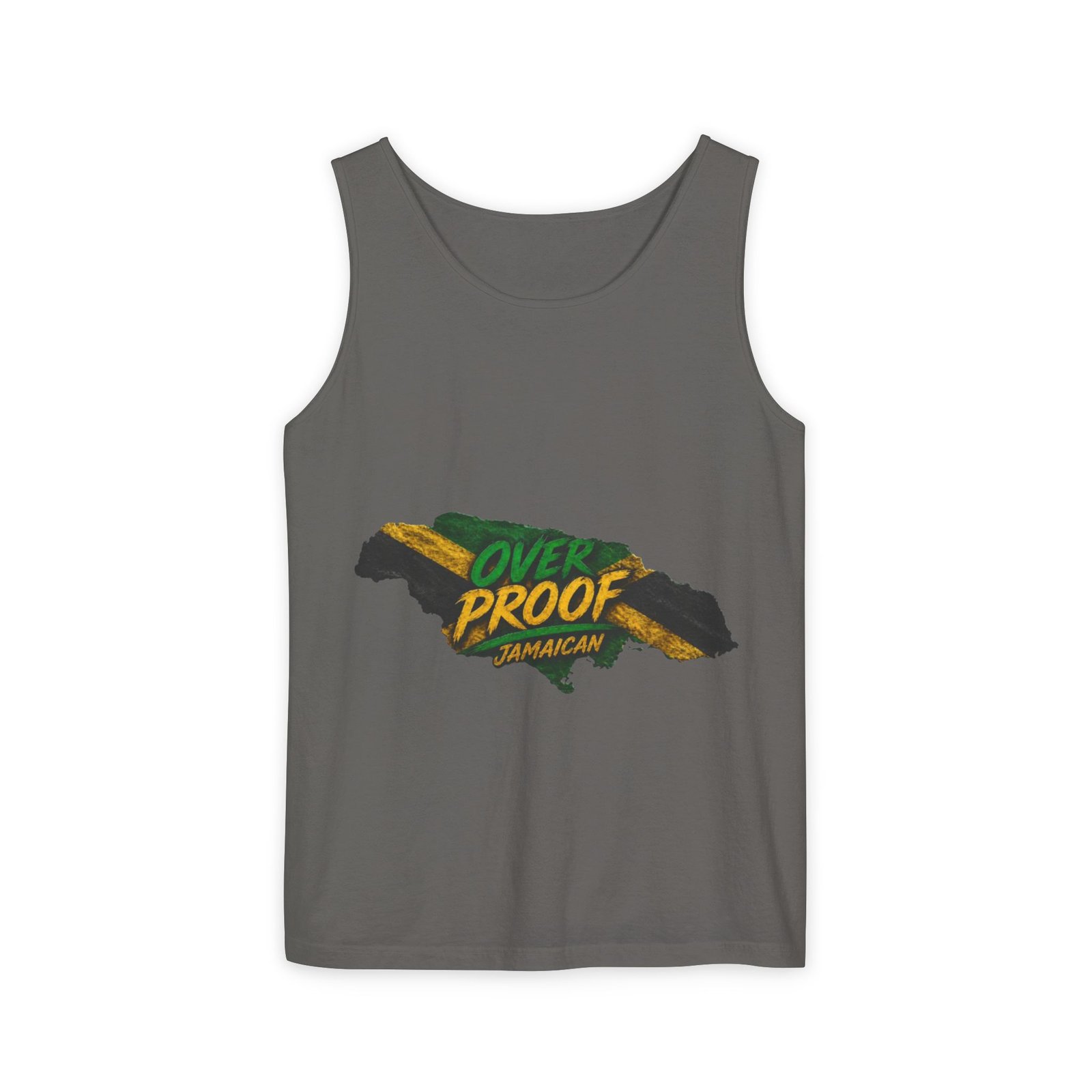 Jamaica Map "Overproof" Men Tank Top — Island Vibe Graphic Tank - Image 25