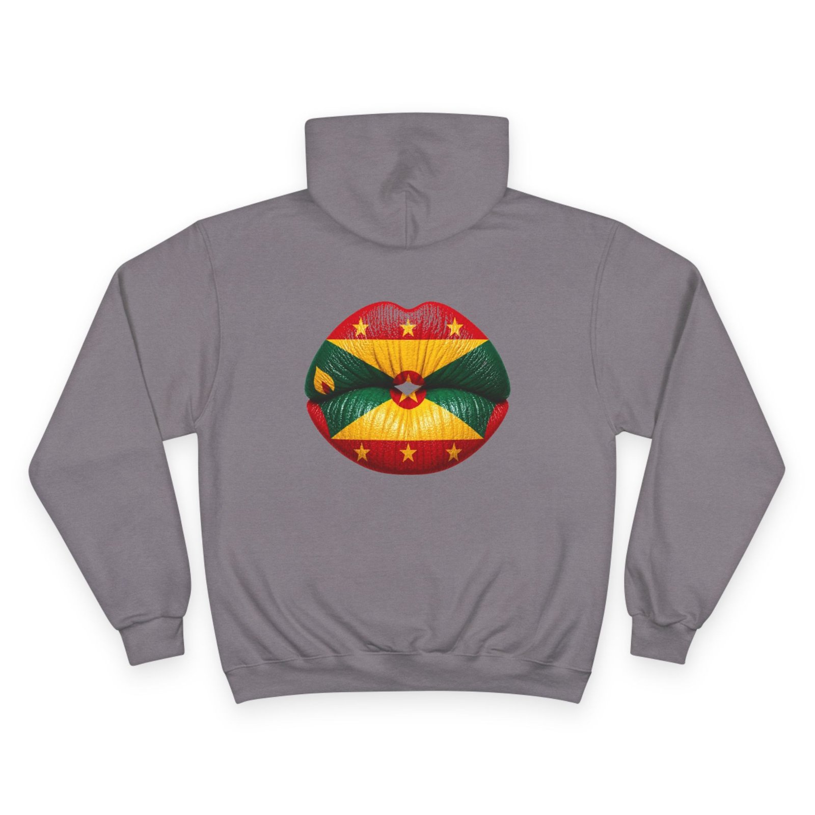 Grenada Flag Lips Hoodie — Bold Caribbean Pride Pullover - Image 18