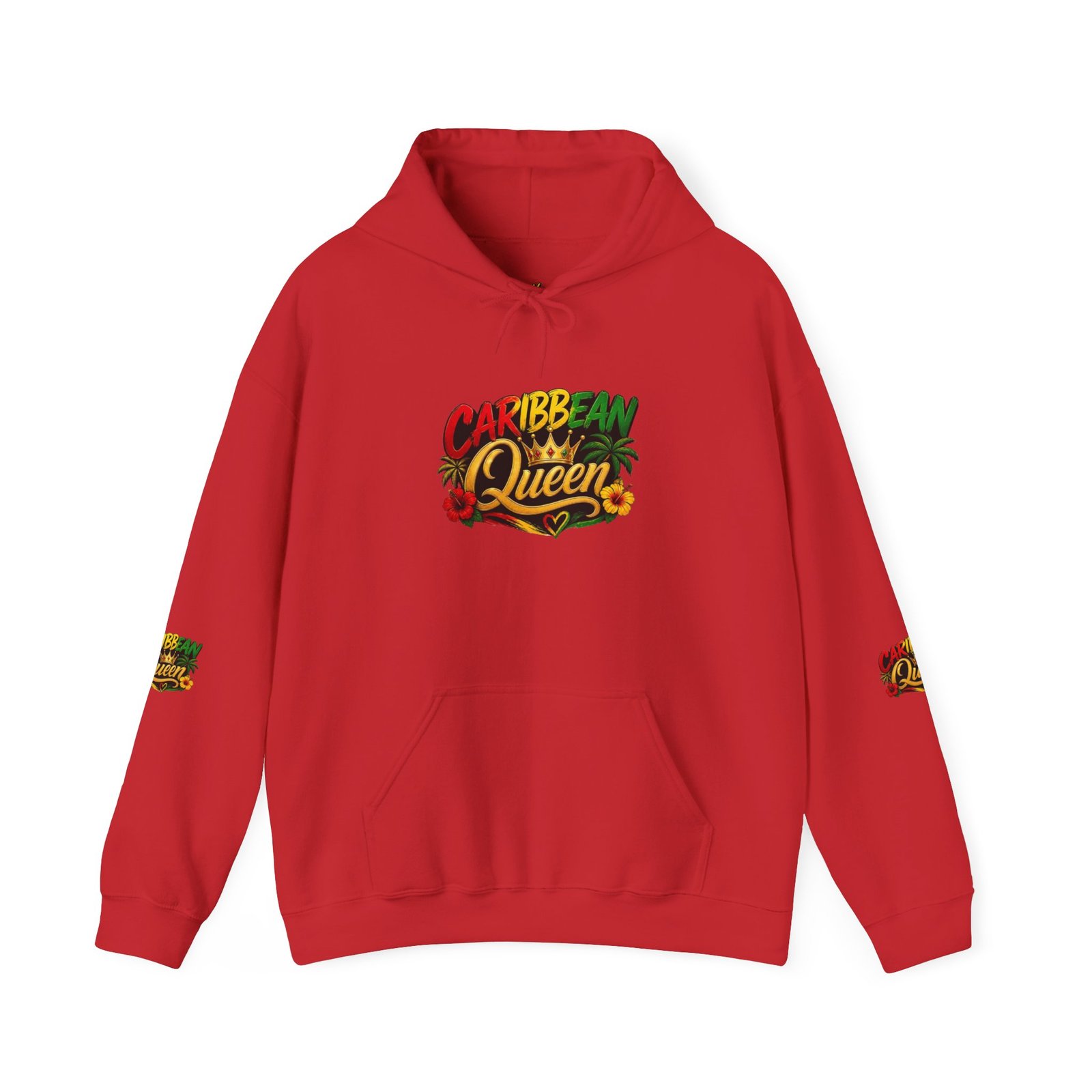 Caribbean Queen Hoodie – Tropical Island Pride Pullover - Image 29