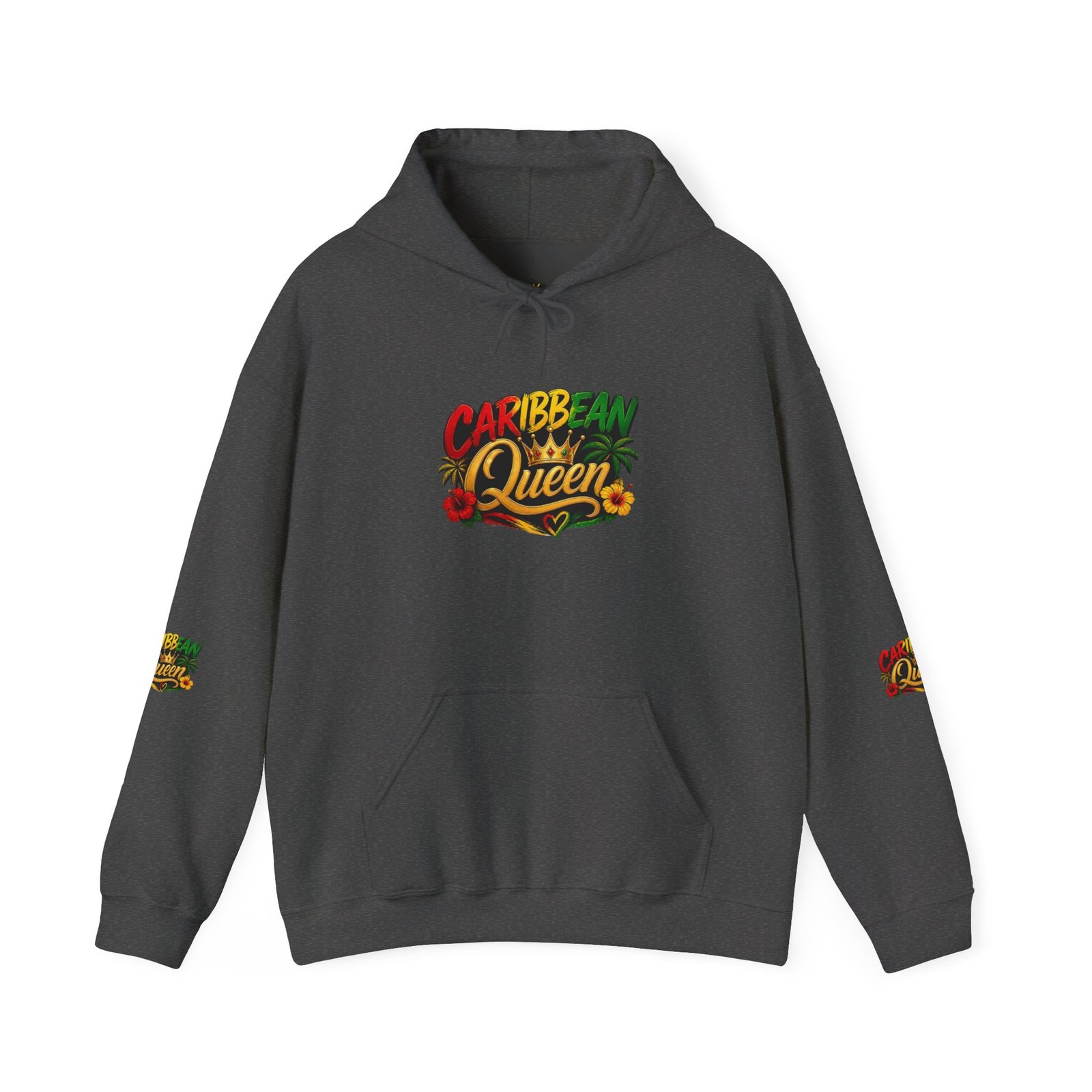 Caribbean Queen Hoodie – Tropical Island Pride Pullover - Image 25