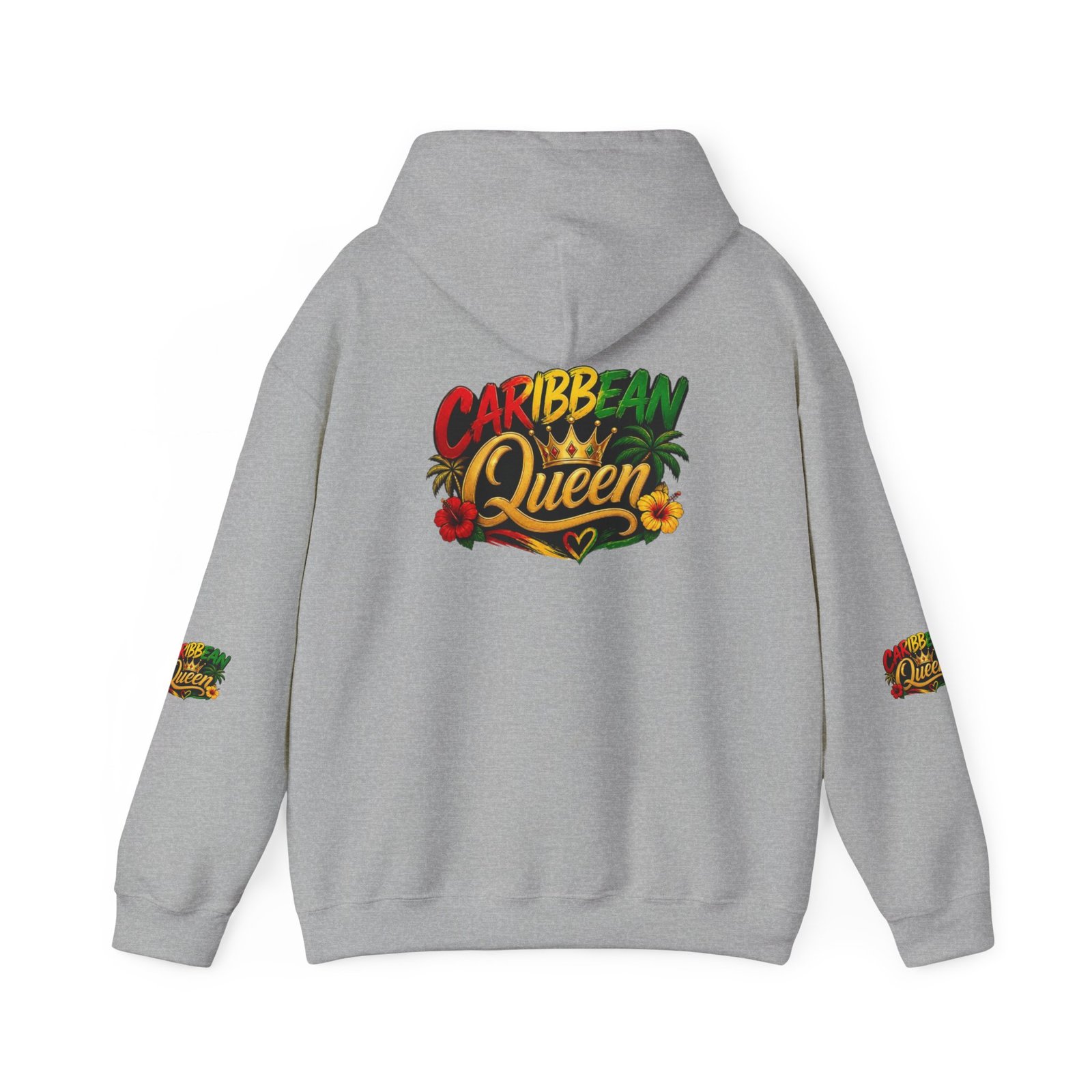Caribbean Queen Hoodie – Tropical Island Pride Pullover - Image 14