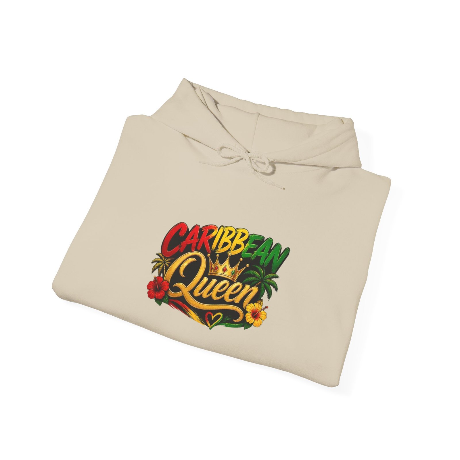 Caribbean Queen Hoodie – Tropical Island Pride Pullover - Image 12