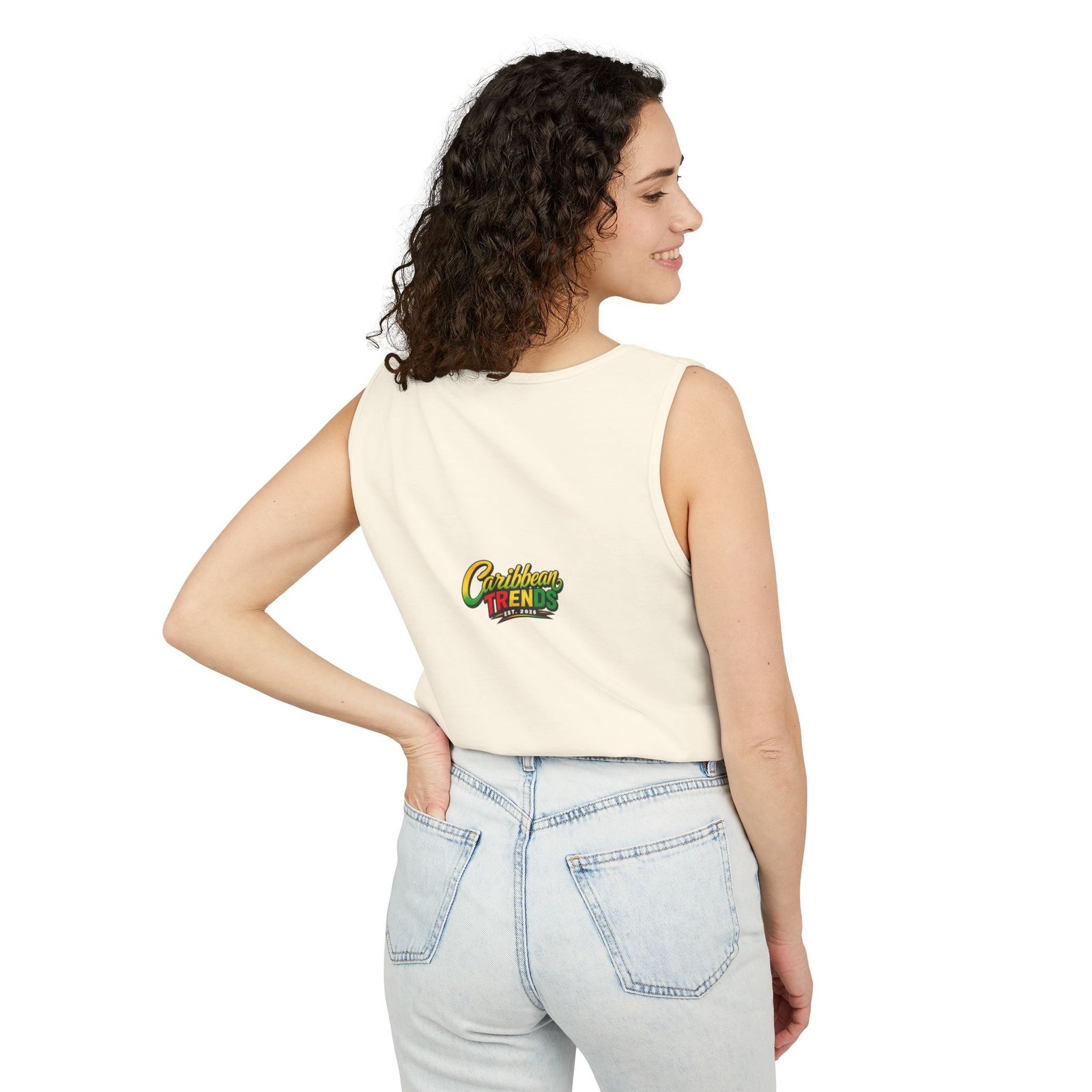 Jamaica Map "Overproof" Men Tank Top — Island Vibe Graphic Tank - Image 16