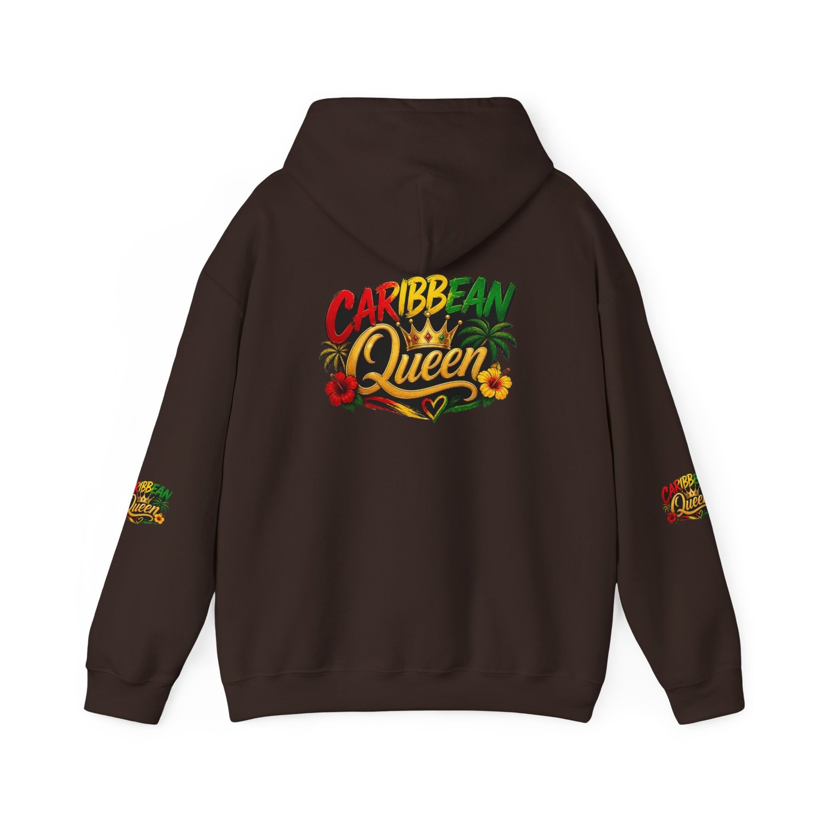 Caribbean Queen Hoodie – Tropical Island Pride Pullover - Image 22