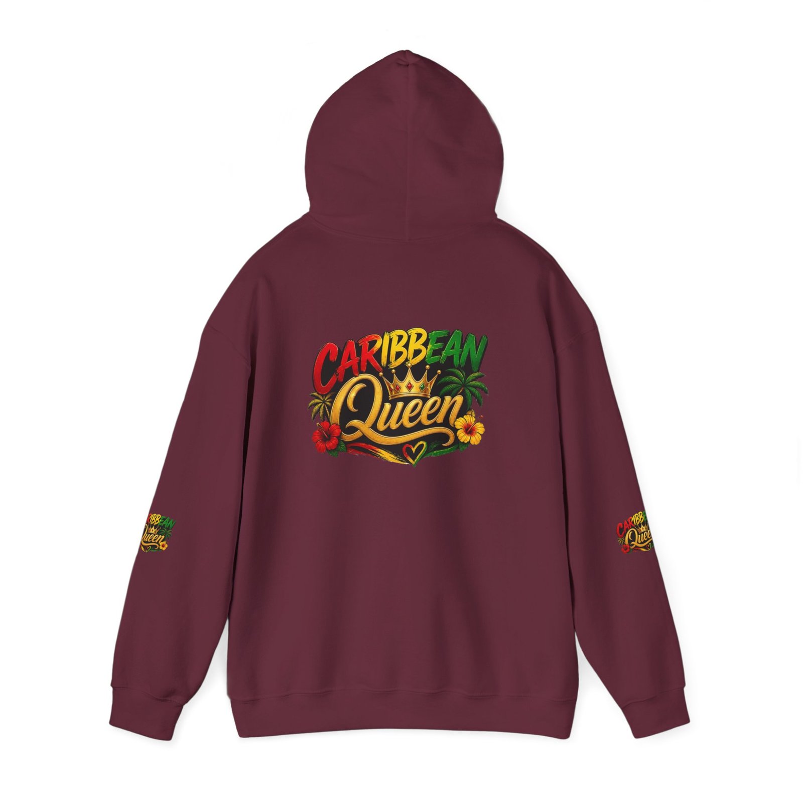 Caribbean Queen Hoodie – Tropical Island Pride Pullover - Image 19