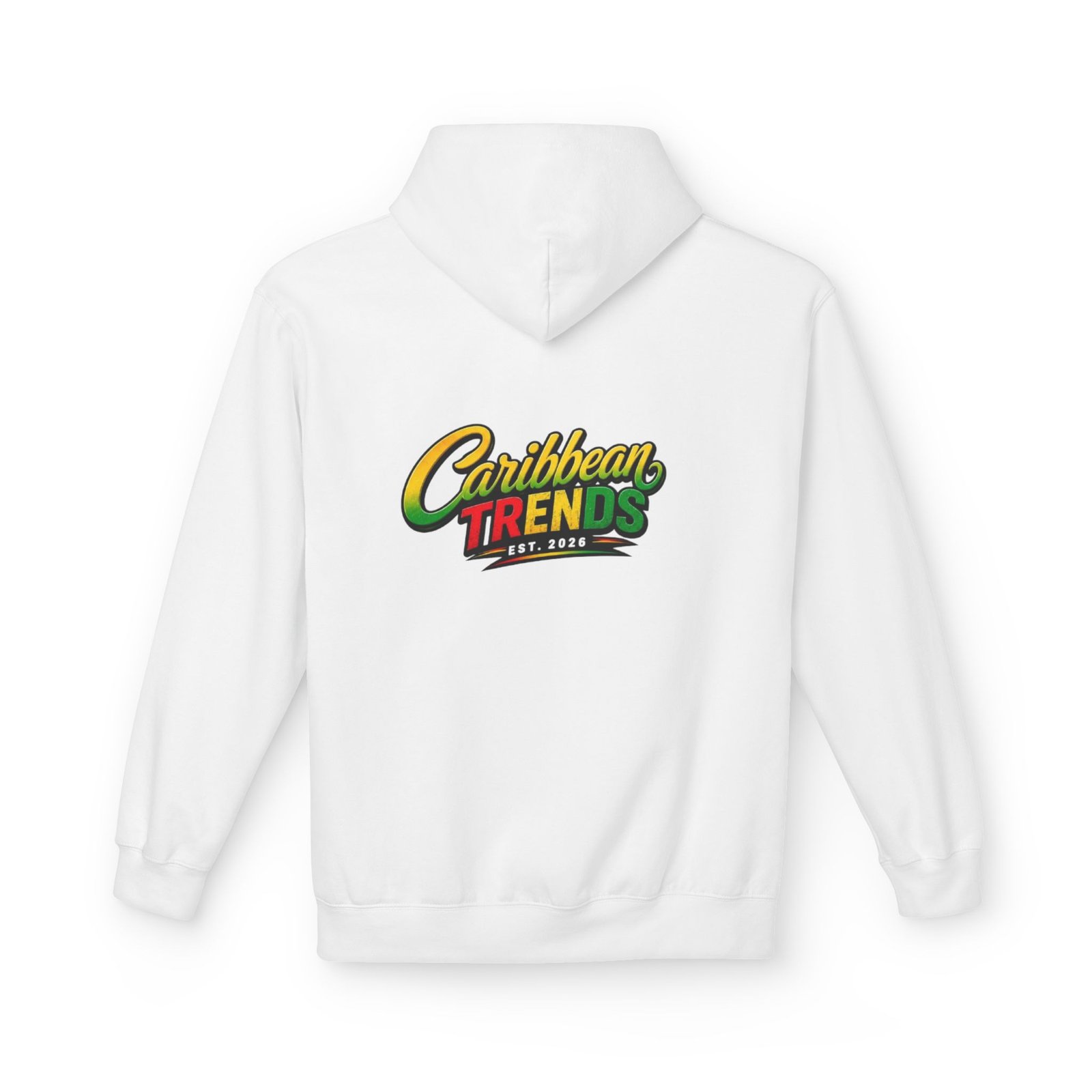 Jamaica Pride Men Hoodie — "Overproof Jamaican" Map Graphic - Image 2