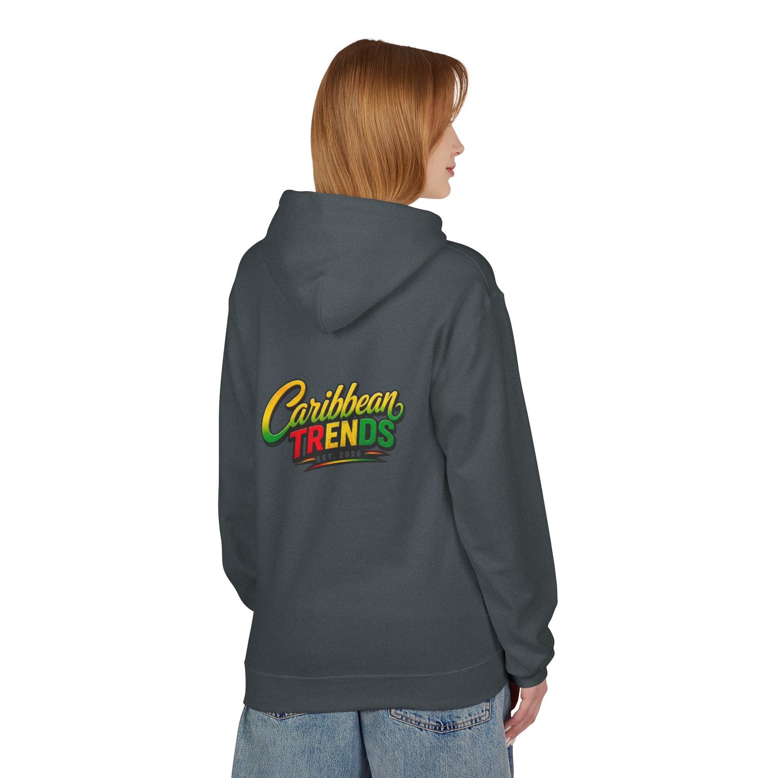 Jamaica Pride Men Hoodie — "Overproof Jamaican" Map Graphic - Image 36