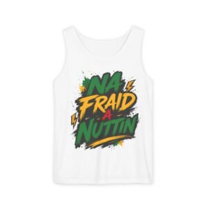Jamaica Flag Kiss Tank Top — Jamaican Pride Lip Print
