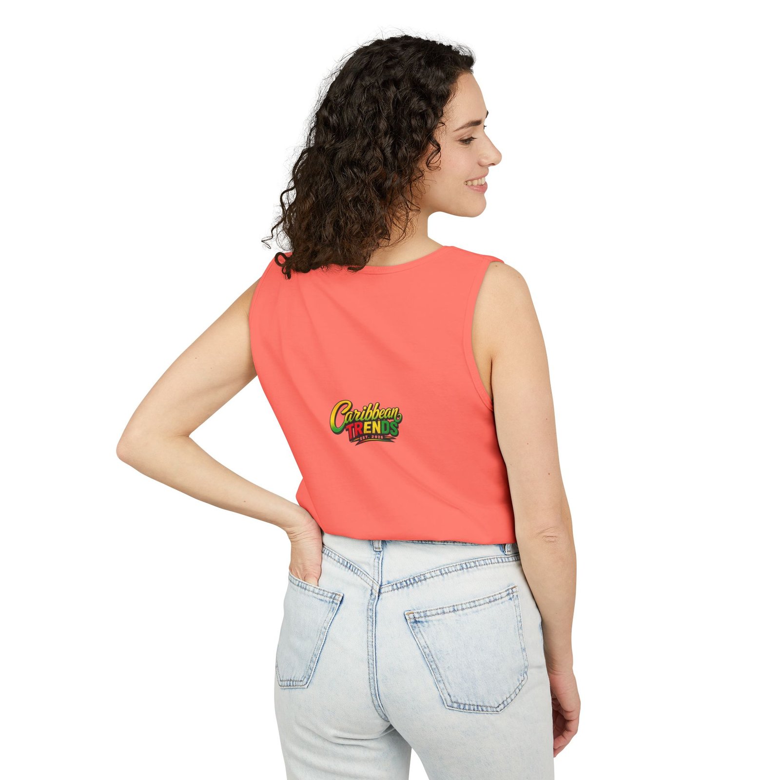 Jamaica Map "Overproof" Men Tank Top — Island Vibe Graphic Tank - Image 8