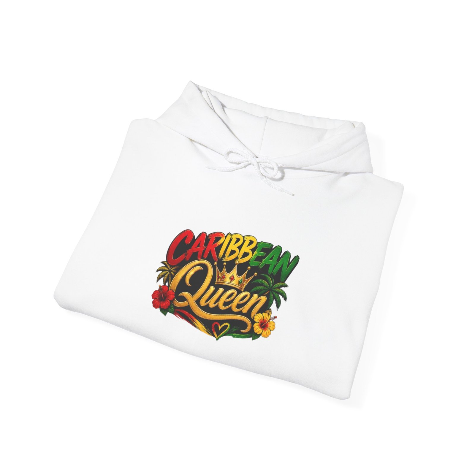 Caribbean Queen Hoodie – Tropical Island Pride Pullover - Image 4