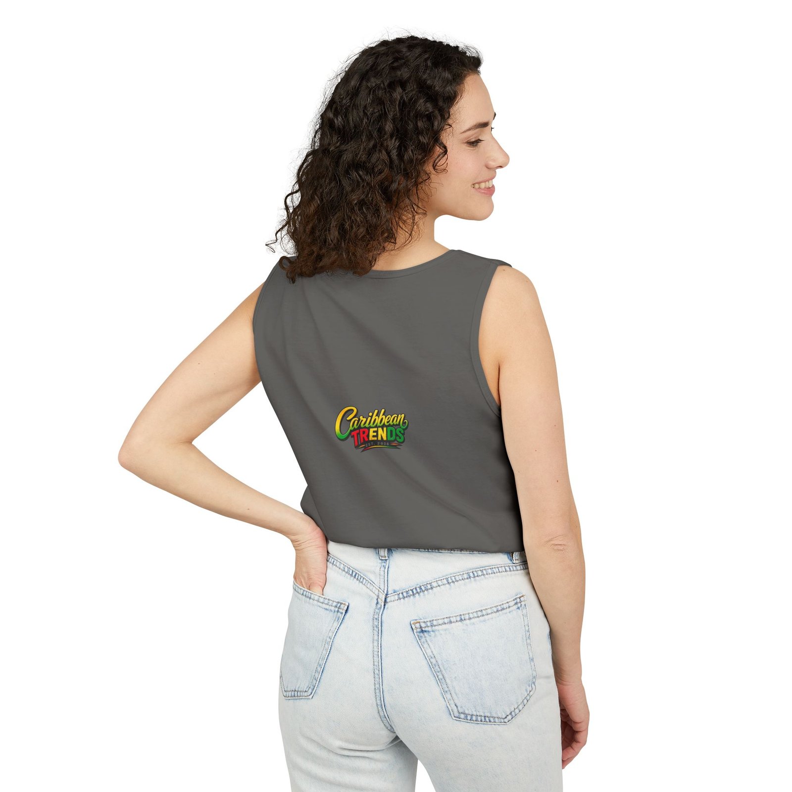 Jamaica Map "Overproof" Men Tank Top — Island Vibe Graphic Tank - Image 28