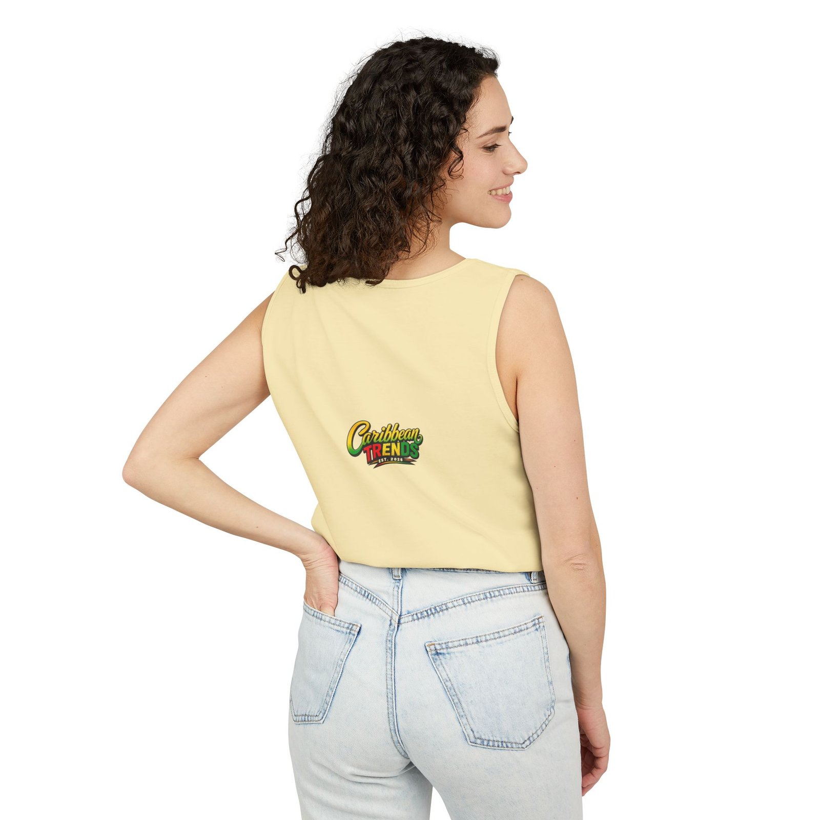 Jamaica Map "Overproof" Men Tank Top — Island Vibe Graphic Tank - Image 20