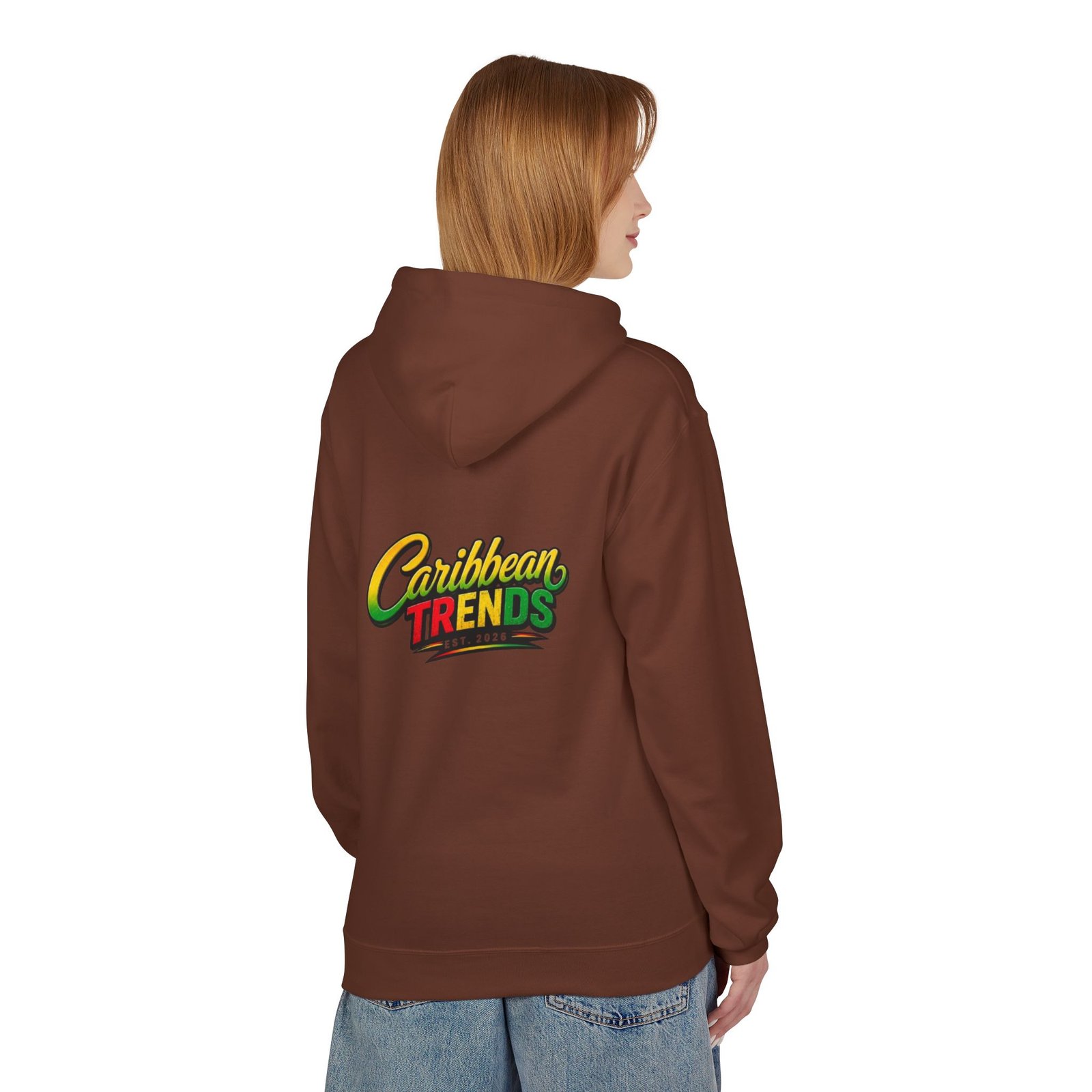 Jamaica Pride Men Hoodie — "Overproof Jamaican" Map Graphic - Image 12