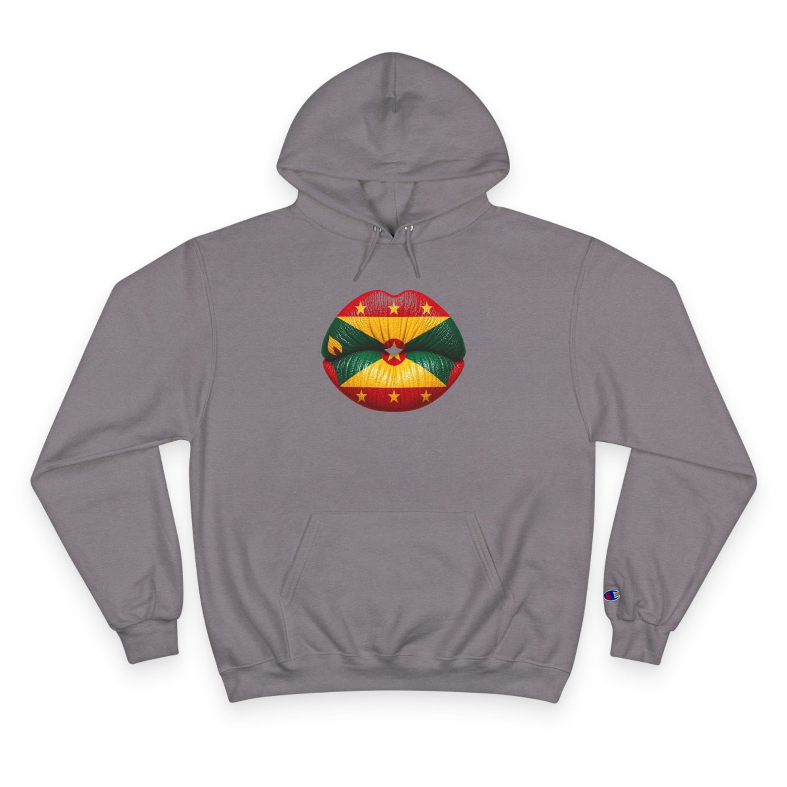 Grenada Flag Lips Hoodie — Bold Caribbean Pride Pullover - Image 17