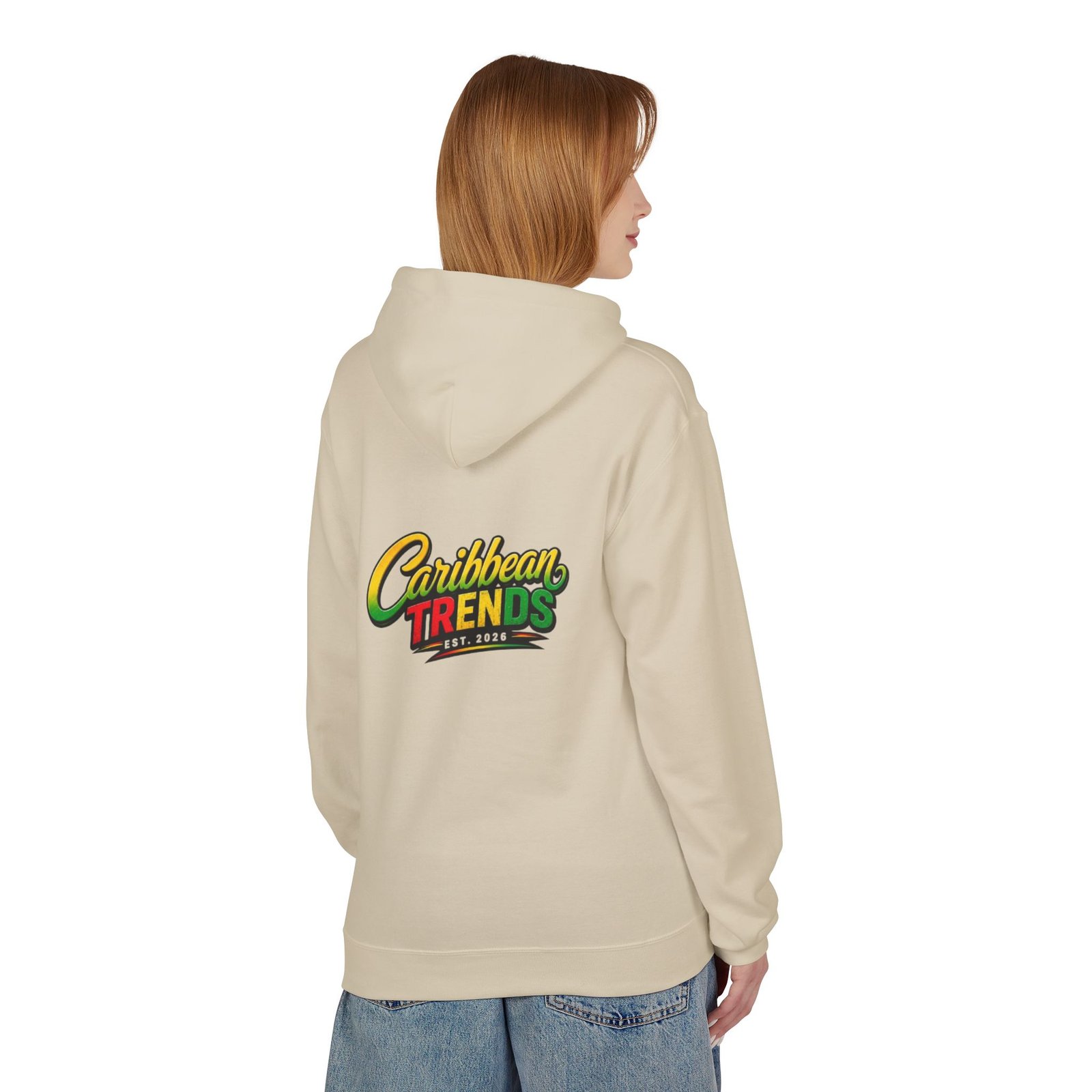 Jamaica Pride Men Hoodie — "Overproof Jamaican" Map Graphic - Image 16