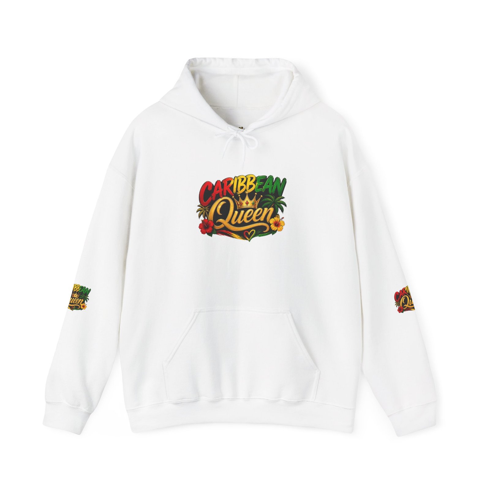 Caribbean Queen Hoodie – Tropical Island Pride Pullover