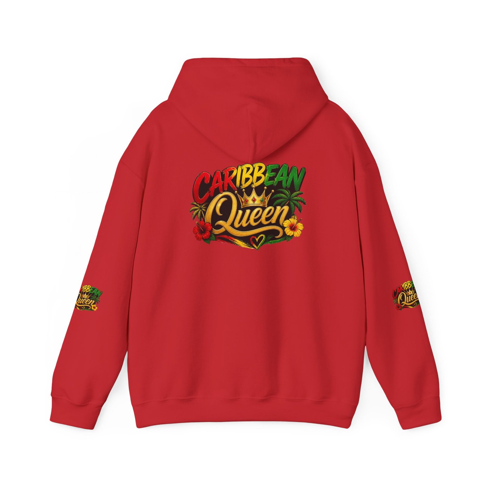 Caribbean Queen Hoodie – Tropical Island Pride Pullover - Image 30