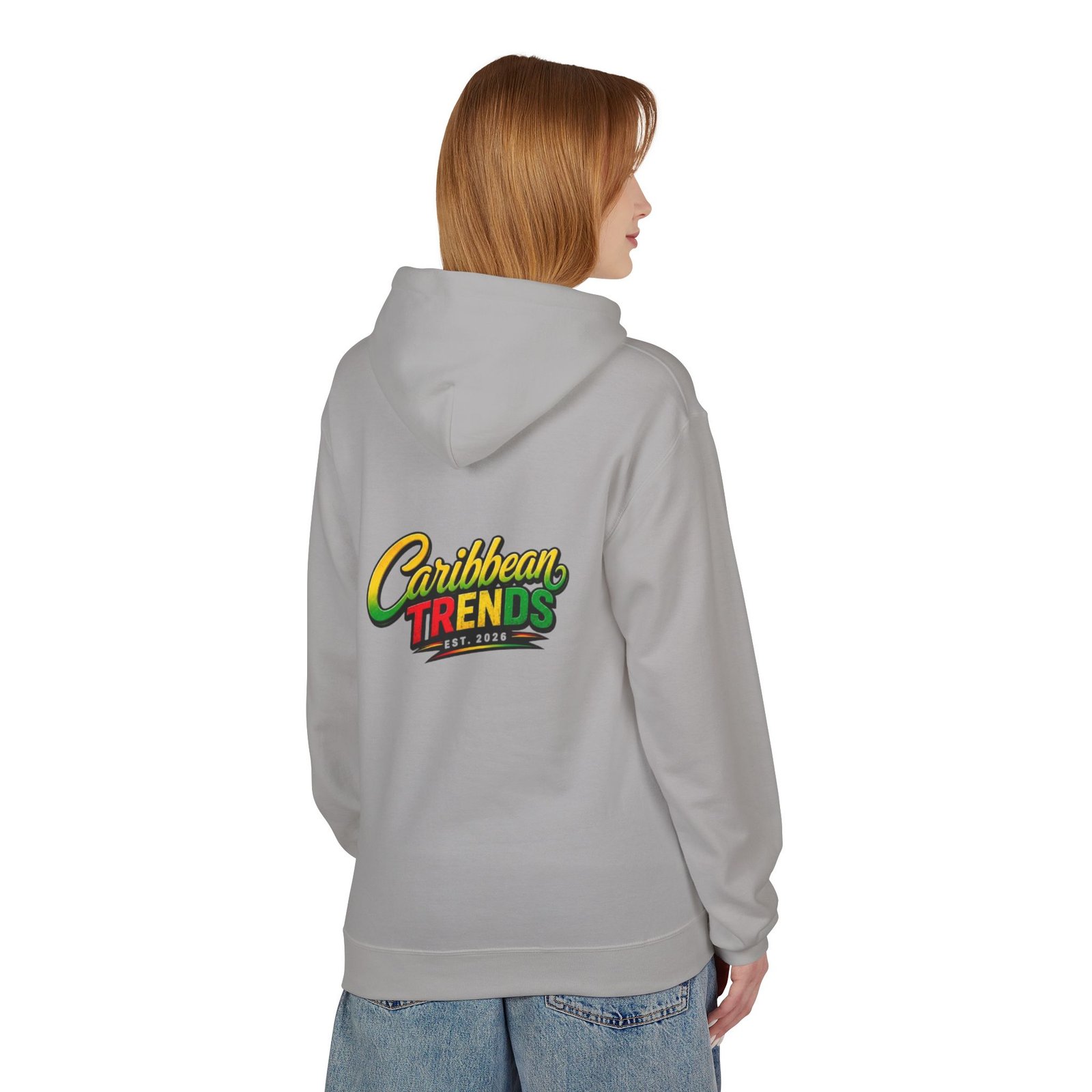 Jamaica Pride Men Hoodie — "Overproof Jamaican" Map Graphic - Image 8