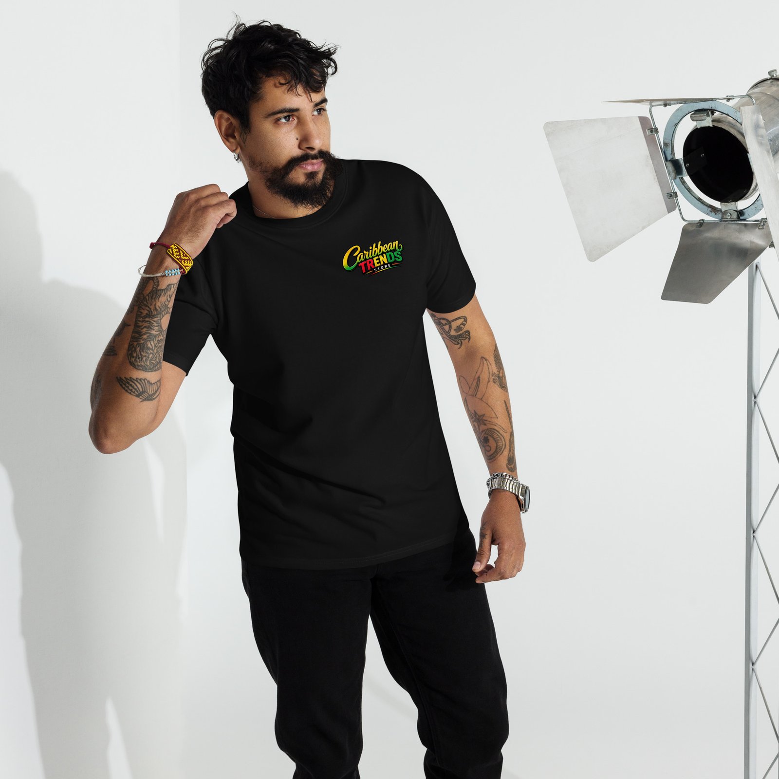 Men’s premium heavyweight tee - Image 2