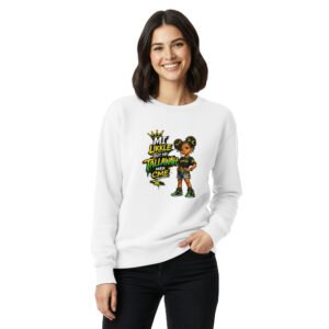 Unisex garment-dyed sweatshirt