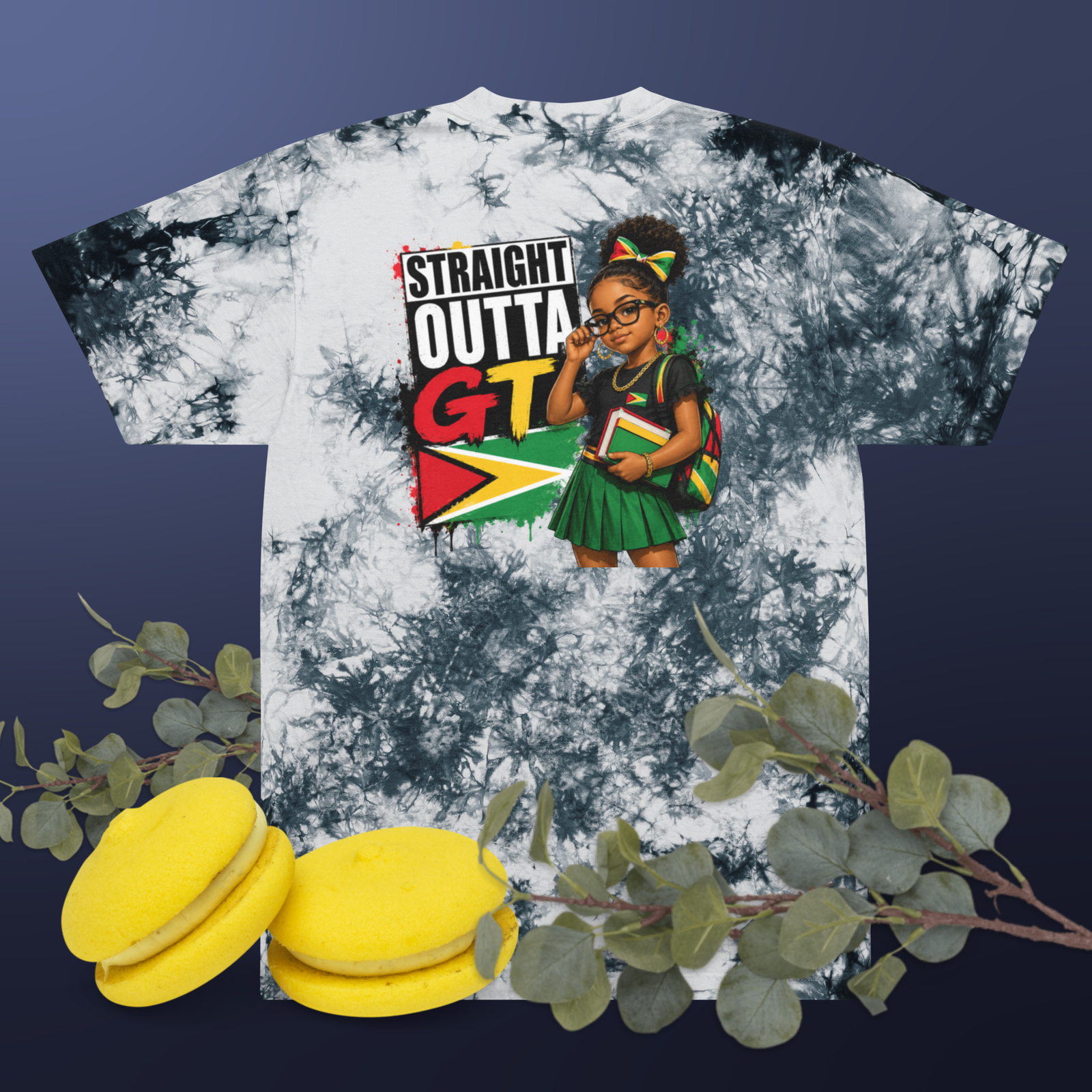 Oversized tie-dye t-shirt - Image 2