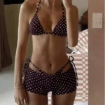 Swimsuit Women Three-Piece Swimwear Beach Swim Wear Bathing Suits Brazilian Bikini Pool Bather