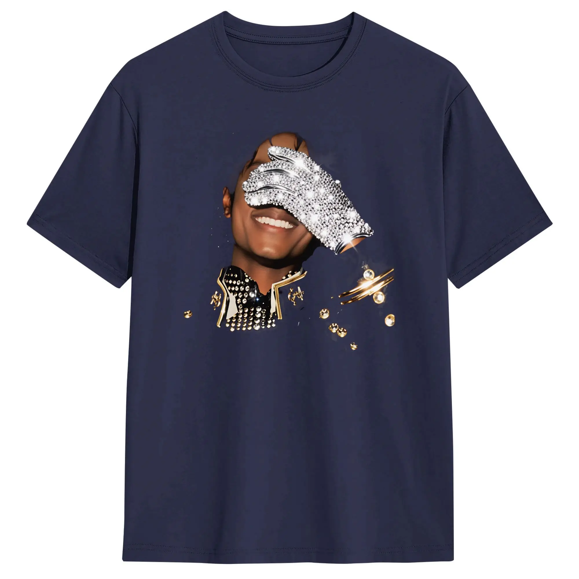 MJ Michael Jackson T-Shirts Men Leisure Cotton Tee Shirt O Neck Short Sleeve T Shirt Plus Size Clothing - Image 11