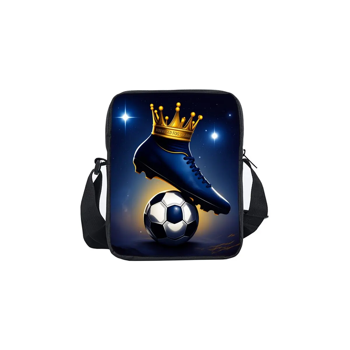 Football Daily Single Sided Messenger Bag For Boy/Girls Children Best Gifts 2D Flat Cartoon Casual Teenage Crossbody Bag - Image 8