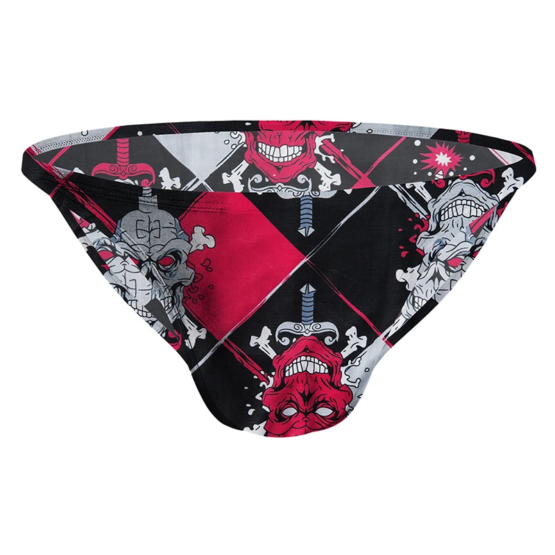 Breathable Cotton Gay Sexy underwear Men Jockstrap Briefs Print sissy Men Bikini Mens Underwear Male Underwear Srting Man