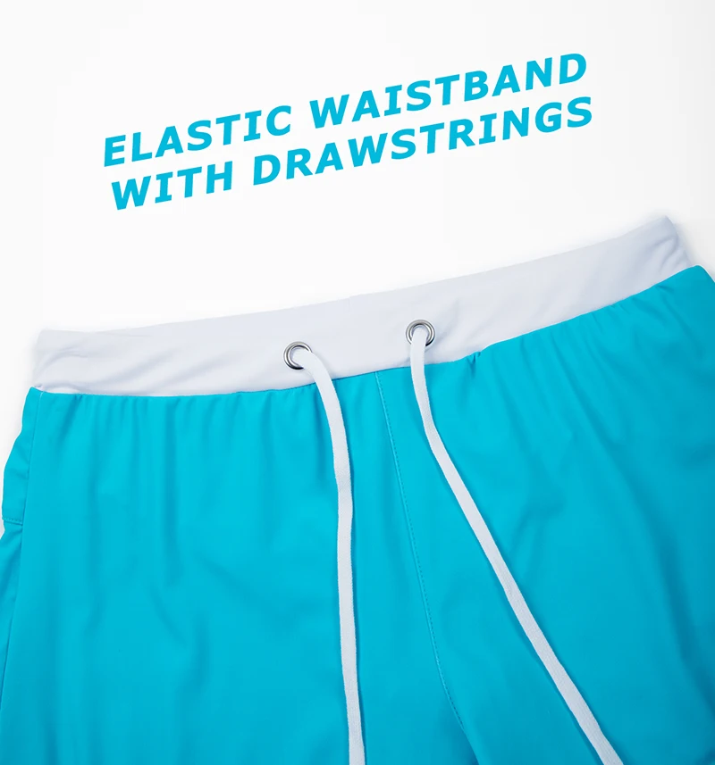 Men's Summer Swim Trunks with Mesh Lining Zipper Pocket Stretchy Comfy Quick Dry Swimming Shorts Bathing Suit Swimsuit Swimwear - Image 4