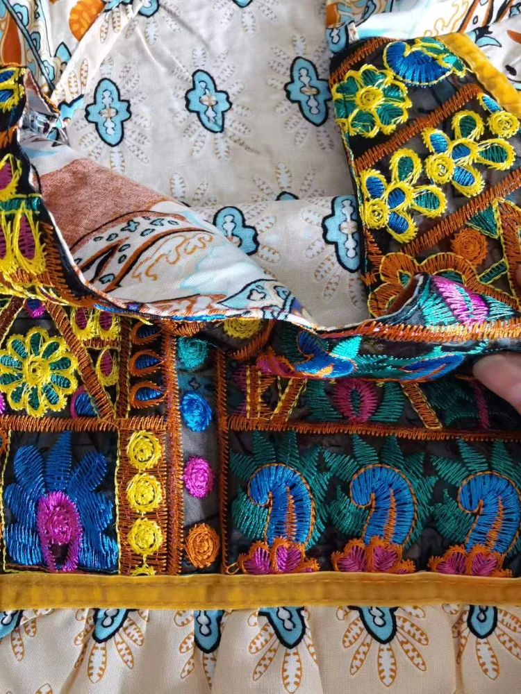 Indian Dress for Women Summer Embroidery Chic Elegant Party Dresses Clothes Vintage Long Maxi Prom Bohemian Beach Robe Vestidos - Image 23
