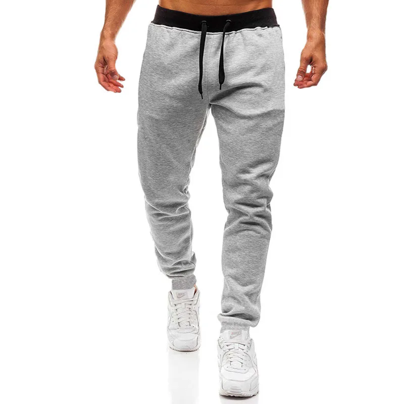 Mens Joggers Casual Pants Fitness Men Sportswear Tracksuit Bottoms Skinny Sweatpants Trousers Black Gyms Jogger Track Pants - Image 8