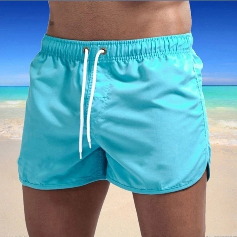 Men's Swim Trunks Swim Shorts Quick Dry Board Shorts Bathing Suit for Swimming Surfing Beach Water Sports Summer 9 Colors S-3XL - Image 6