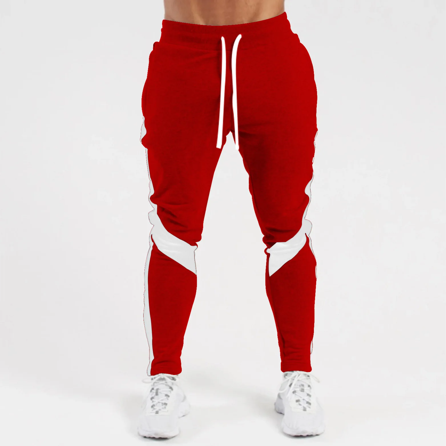 Mens Joggers Casual Pants Fitness Men Sportswear Tracksuit Bottoms Skinny Sweatpants Trousers Black Gyms Jogger Track Pants - Image 15