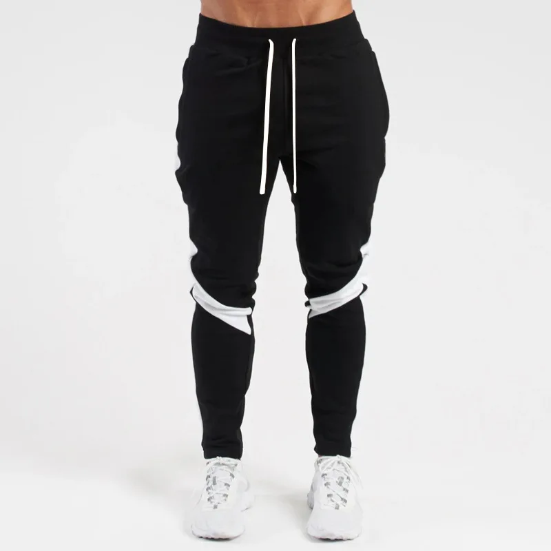 Mens Joggers Casual Pants Fitness Men Sportswear Tracksuit Bottoms Skinny Sweatpants Trousers Black Gyms Jogger Track Pants - Image 12