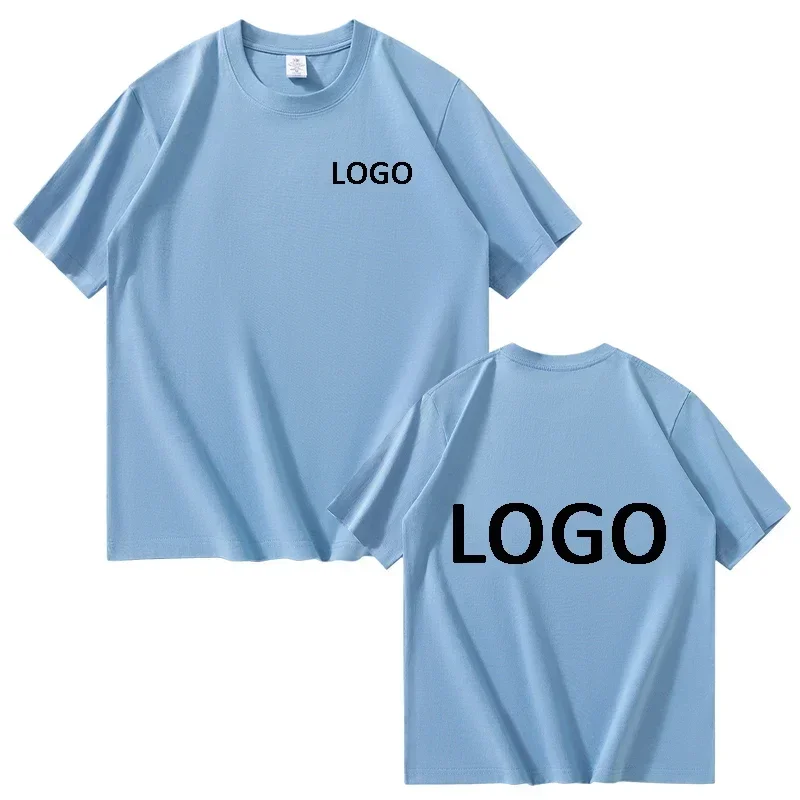 Customized 100% Cotton Printed T-shirts Men Fashion Short Sleeve O-neck Tshirt Women Personality Streetwear Tee Tops Camiseta - Image 5