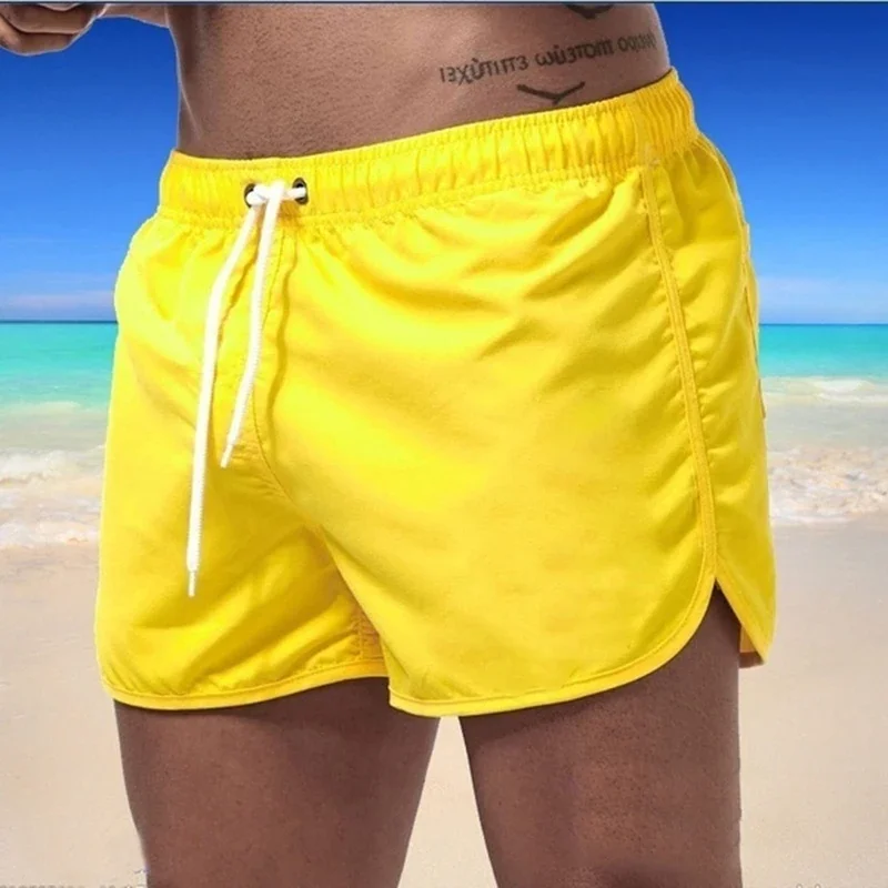 Men's Swim Trunks Swim Shorts Quick Dry Board Shorts Bathing Suit for Swimming Surfing Beach Water Sports Summer 9 Colors S-3XL - Image 10