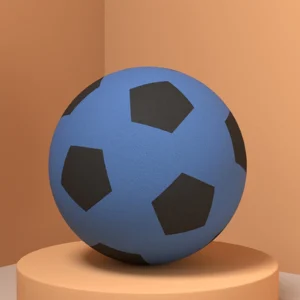 1 Pack, Two Colors to Choose From, Ultra-Quiet Pu Foam Practice Ball, Comes with a Net Bag - High Elasticity Indoor Silent Football/Basketball Suitable for Home Use and Gentle Skill Development, Velvet-Like Surface, Durable Structure